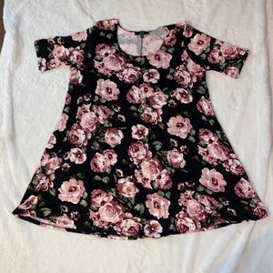 Floral mini dress